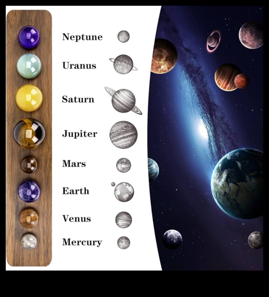 الأحجار الكريمة المجرية: جواهر ثمينة وسط الرقص الكوني للكواكب