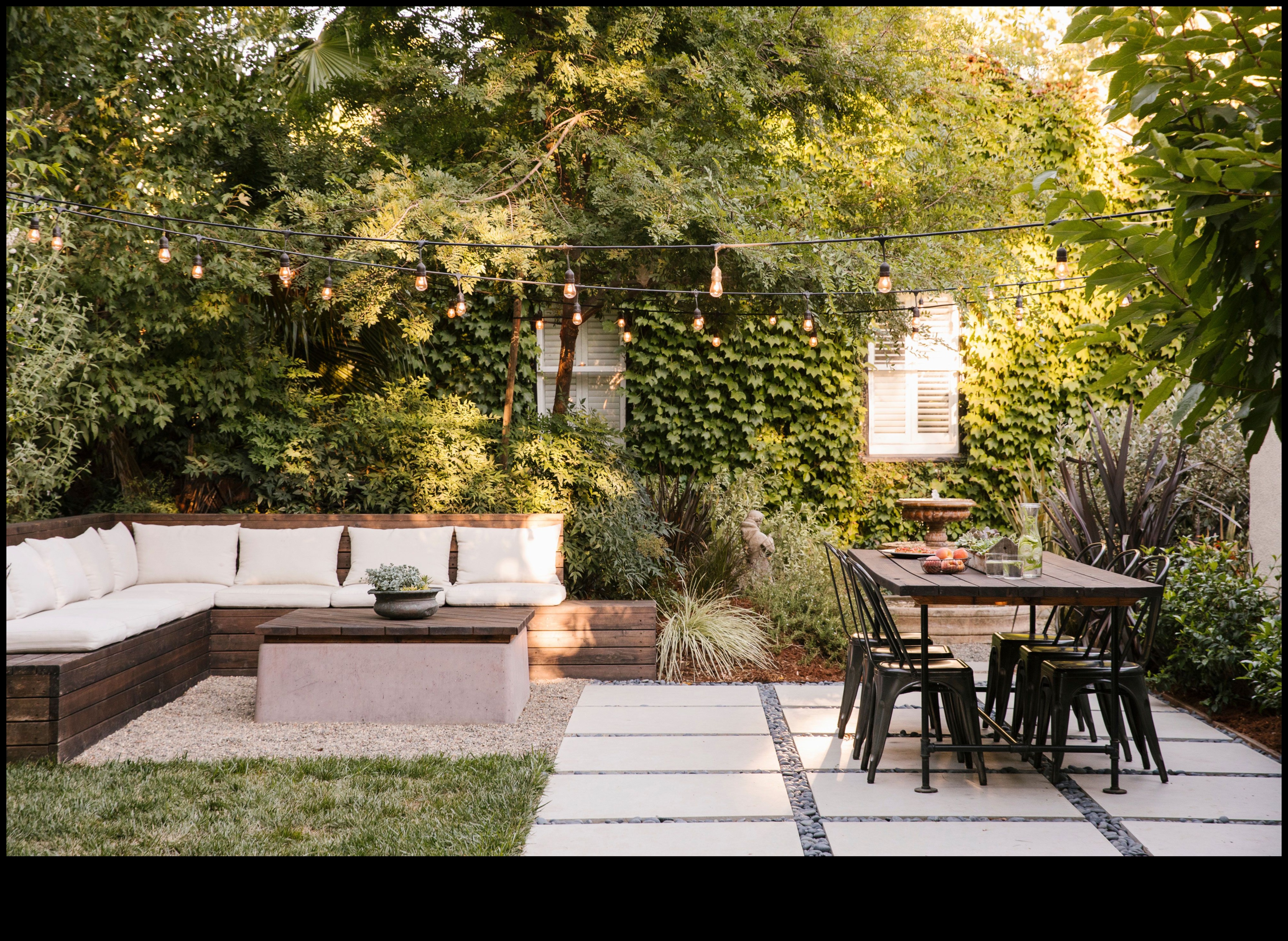 عظمة الحديقة: ارفع مساحتك بأثاث أنيق