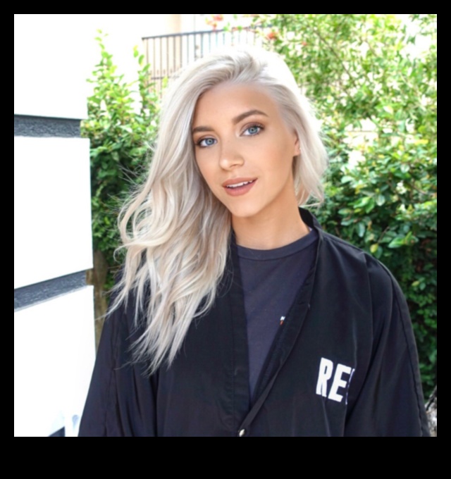 الكمال البلاتيني: إضفاء مظهر أشقر ثلجي بأناقة