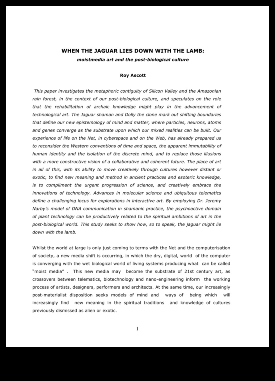 الحقائق البيولوجية المجردة: فن التكنولوجيا الحيوية المعاصرة