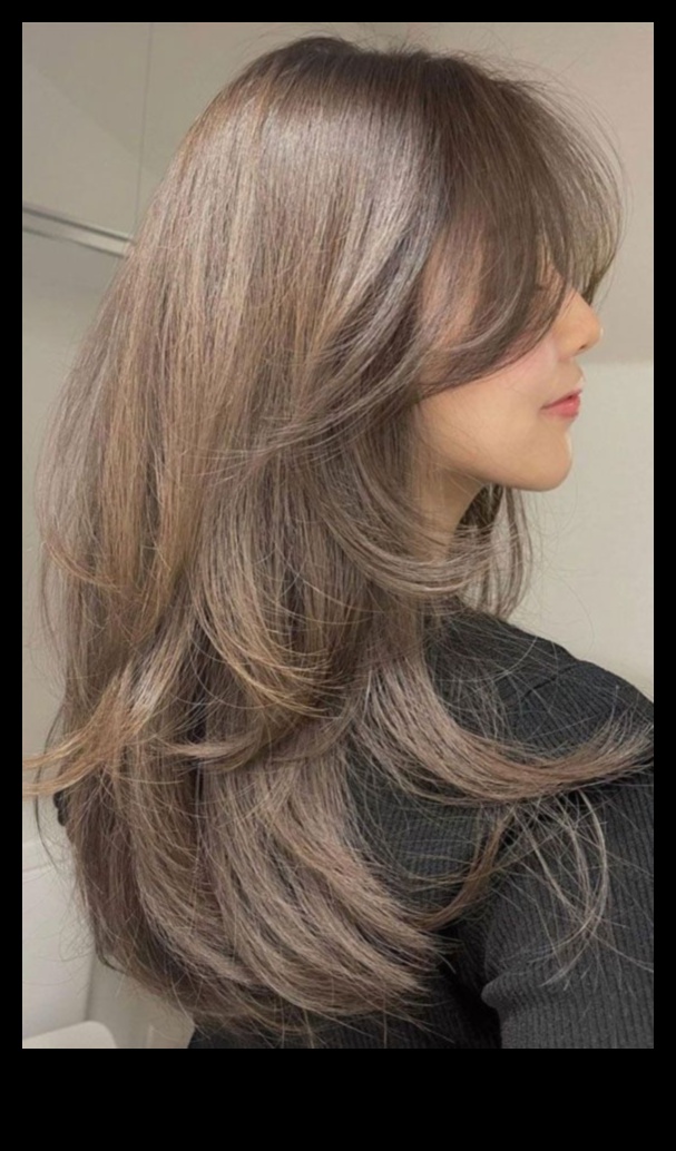 الكمال المتتالي: تسريحات الشعر الطويلة لحضور مذهل