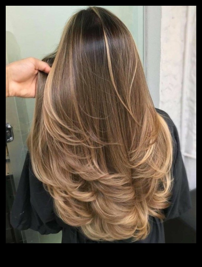 الكمال المتتالي: تسريحات الشعر الطويلة لحضور مذهل