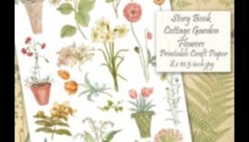 أزهار عتيقة: صياغة حدائق القصص القصيرة مع الأكواخ