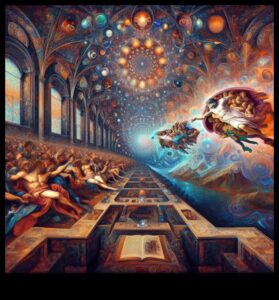 الصفاء النجمي: العثور على السلام في الصمت اللامتناهي للجمال الكوني