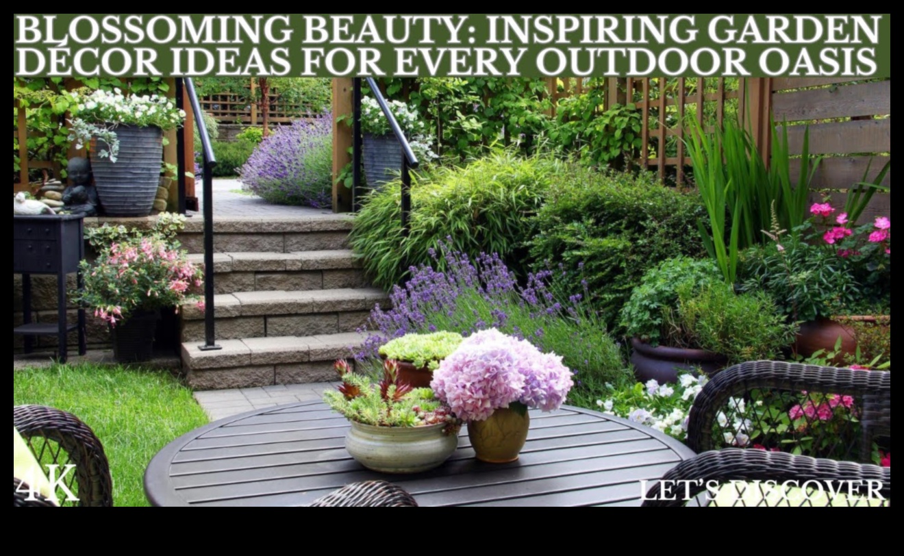 زهر في الأسلوب: تم ​​الكشف عن أفكار ديكور الحديقة العصرية