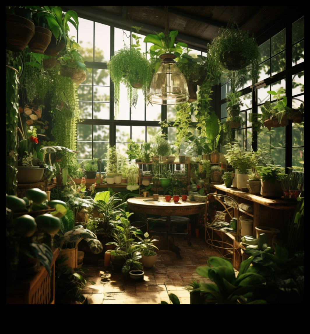 النعيم النباتي الداخلي: أسرار النباتات المنزلية المزدهرة